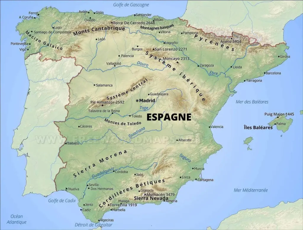 Fleuve d Espagne