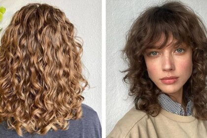 cheveux mi long permanente